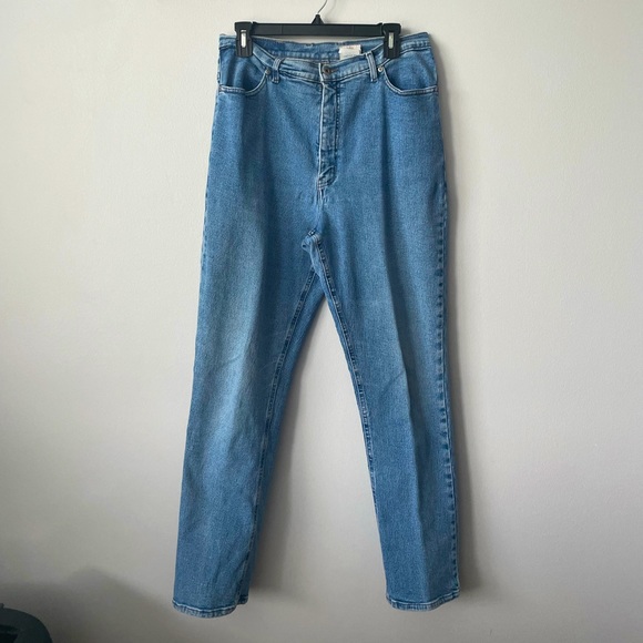 NORTHERN REFLECTION VINTAGE HIGH WAISTED MEDIUM WASH DENIM SIZE 15/16 - Picture 1 of 11